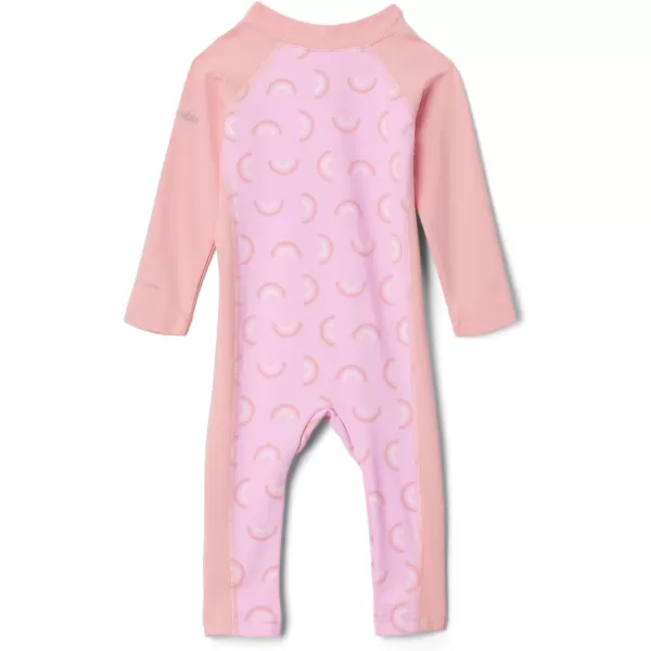 Columbia Unisex Baby Sandy Shores Ii SunsuitSunsuitCosmos RainbowySalmon Rose