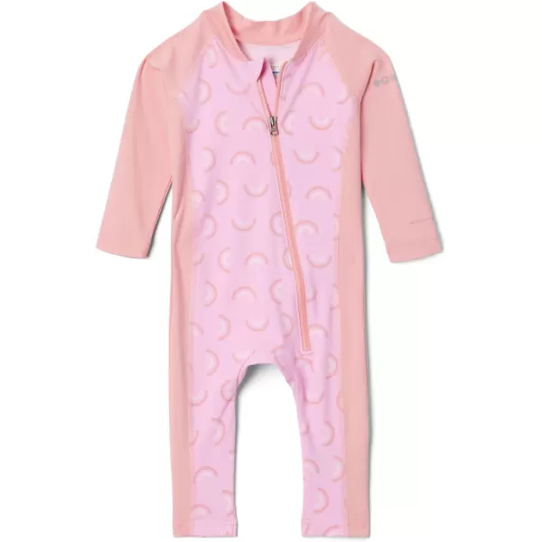 Columbia Unisex Baby Sandy Shores Ii SunsuitSunsuitCosmos RainbowySalmon Rose