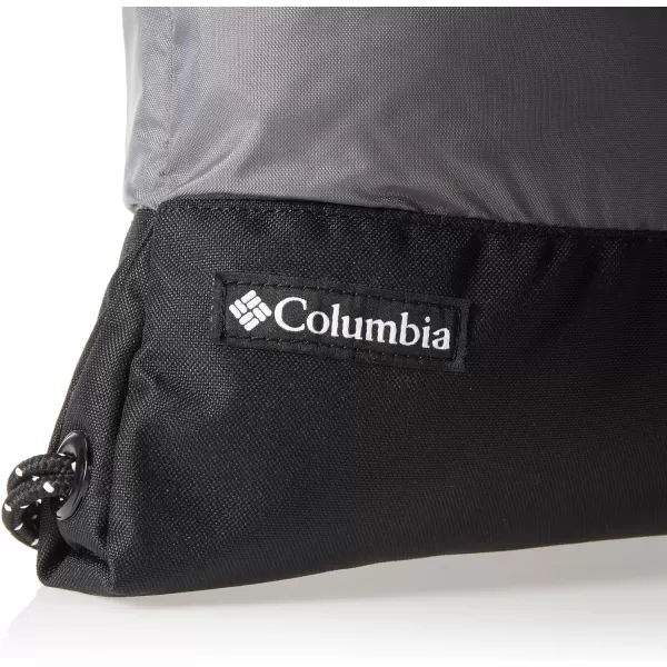 Columbia Unisex Drawstring Pack Black One SizeCity GreyBlack