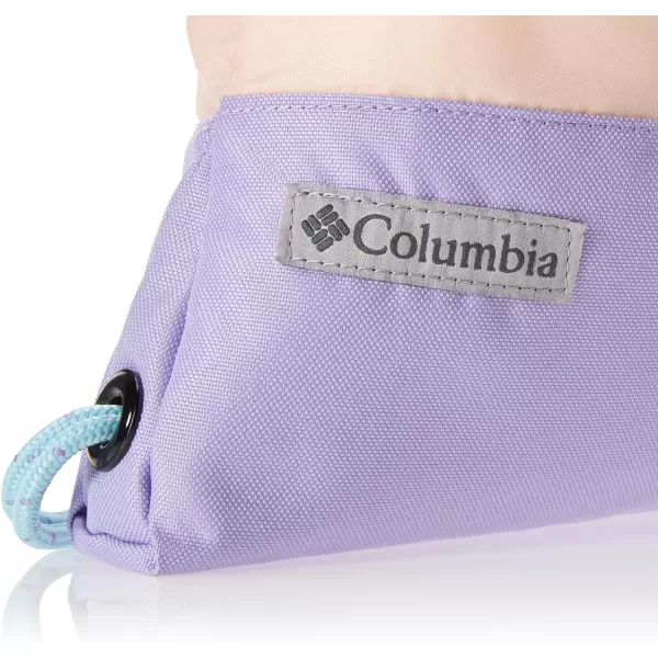 Columbia Unisex Drawstring Pack Black One SizePeach BlossomFrosted Purple