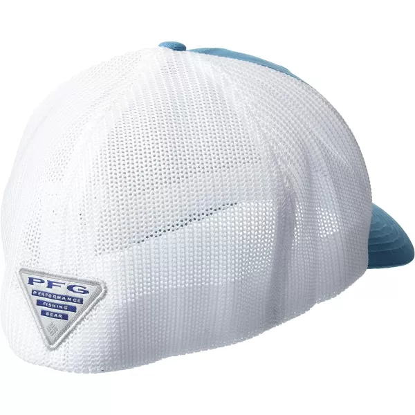 Columbia Unisex PFG Mesh Ball Cap XXL Sun Protection One SizeDeep MarinePfg Hook Patch