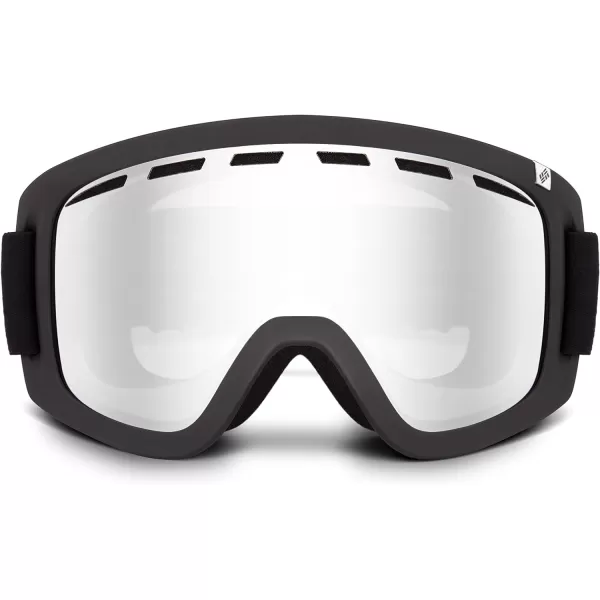 Columbia Unisex Snow Goggles UPSHOOT  BlackWhite with Silver Ion LensColumbia Unisex Snow Goggles UPSHOOT  BlackWhite with Silver Ion Lens