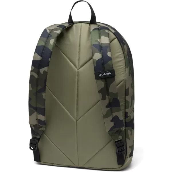 Columbia Unisex Zigzag 22L Backpack Stone Green Mod Camo One SizeStone Green Mod Camo One Size