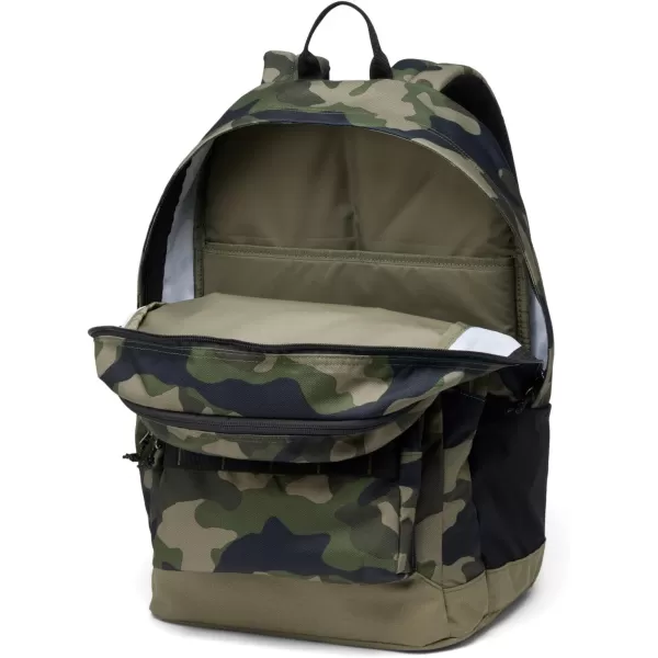 Columbia Unisex Zigzag 30L Backpack Black Mod Camo One SizeStone Green Mod Camo One Size