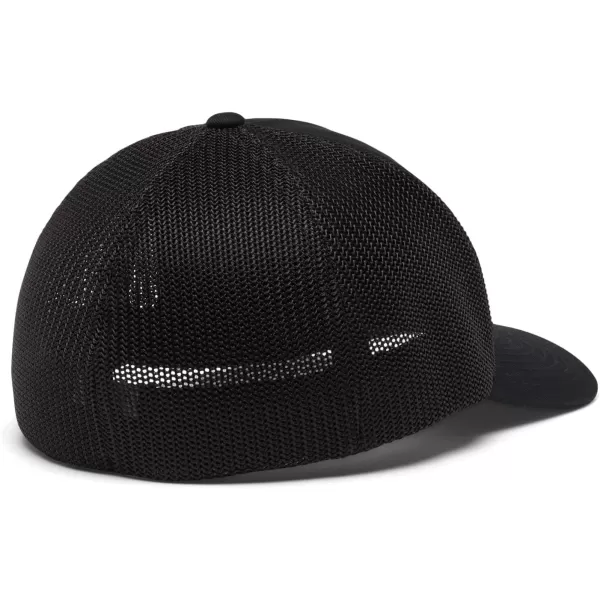 Columbia UnisexAdult Tree Flag Mesh Ball Cap  High CrownBlack