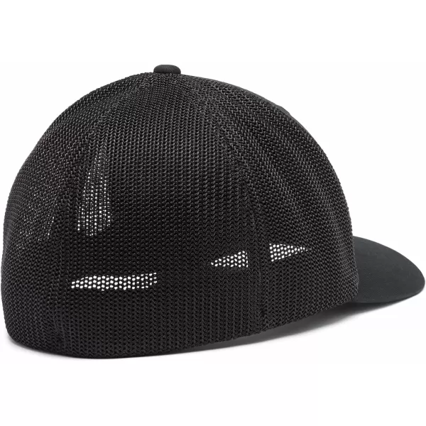 Columbia UnisexAdult Tree Flag Mesh Ball Cap  High CrownBlack