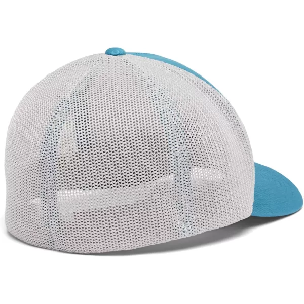 Columbia UnisexAdult Tree Flag Mesh Ball Cap  High CrownDeep Marine