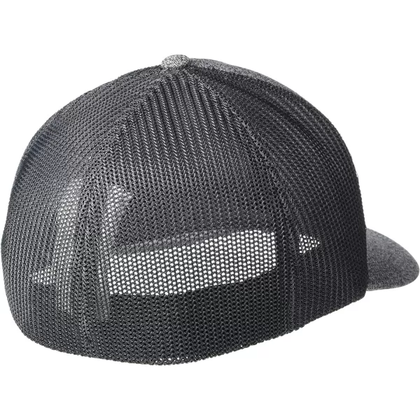 Columbia UnisexAdult Tree Flag Mesh Ball Cap  High CrownGrill HeatherShark