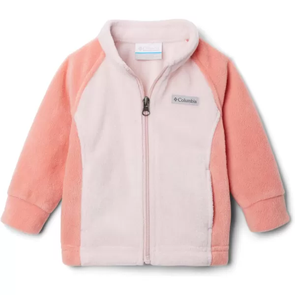 Columbia UnisexBaby Benton Springs Fleece JacketFaded PeachDusty Pink