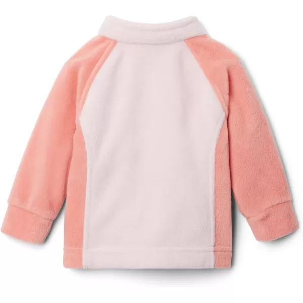 Columbia UnisexBaby Benton Springs Fleece JacketFaded PeachDusty Pink