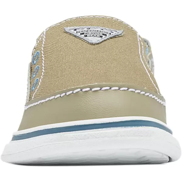 Columbia UnisexChild Bahama PFG Boat ShoePebble  White