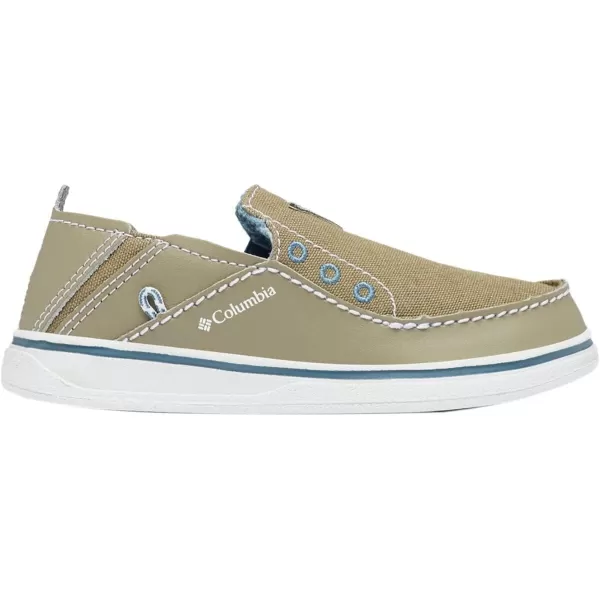 Columbia UnisexChild Bahama PFG Boat ShoePebble  White