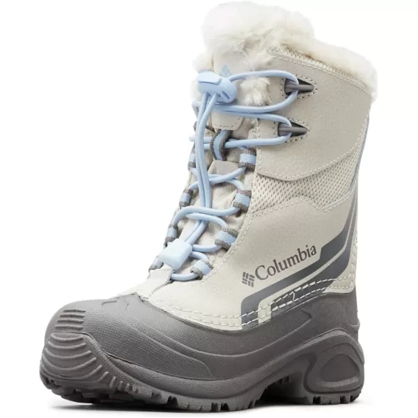 Columbia UnisexChild Bugaboot Plus Iv OmniHeat Snow BootFawnFaded Sky