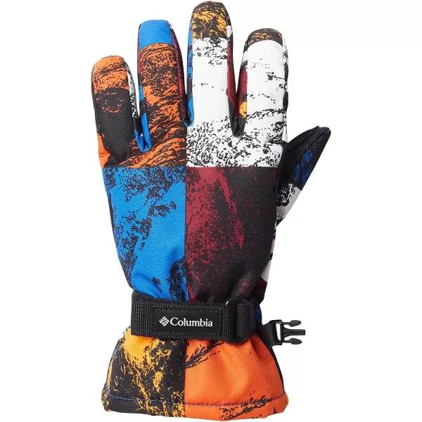 Columbia UnisexChild Core GloveBright Indigo Smorgas Berg Print