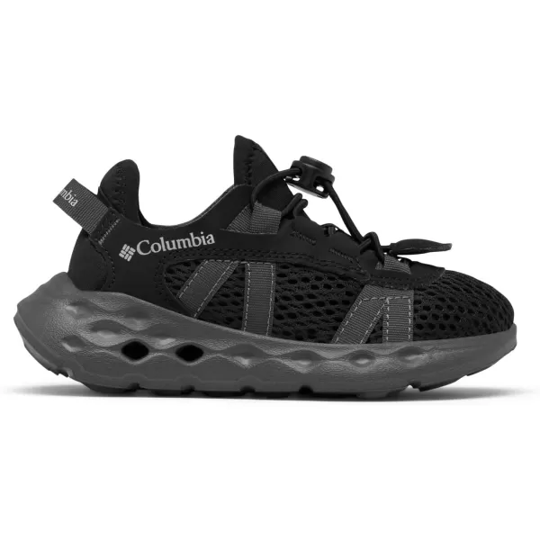 Columbia UnisexChild Drainmaker XTR Water ShoeBlackPure Silver