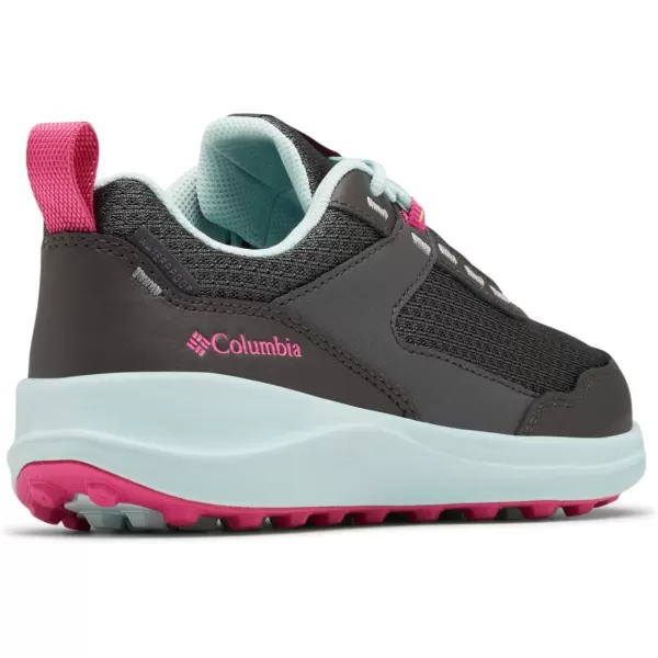 Columbia UnisexChild Hatana Waterproof Hiking ShoeDark GreyIcy Morn