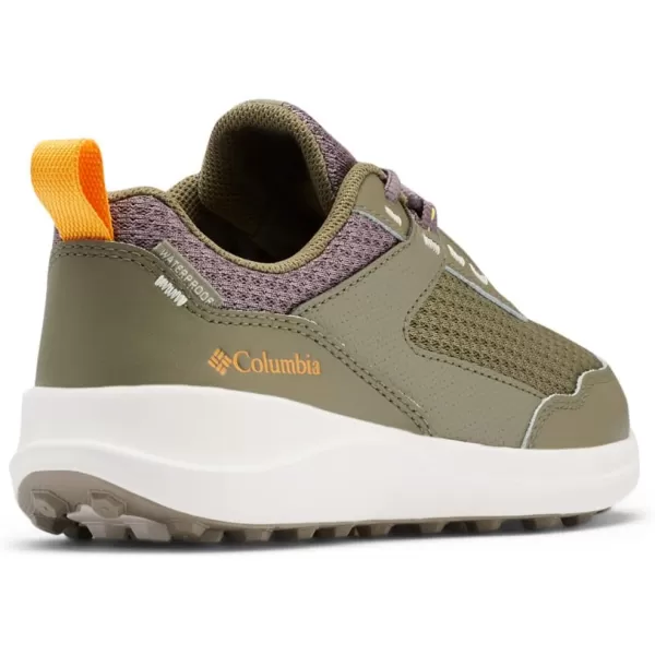 Columbia UnisexChild Hatana Waterproof Hiking ShoeStone GreenMango