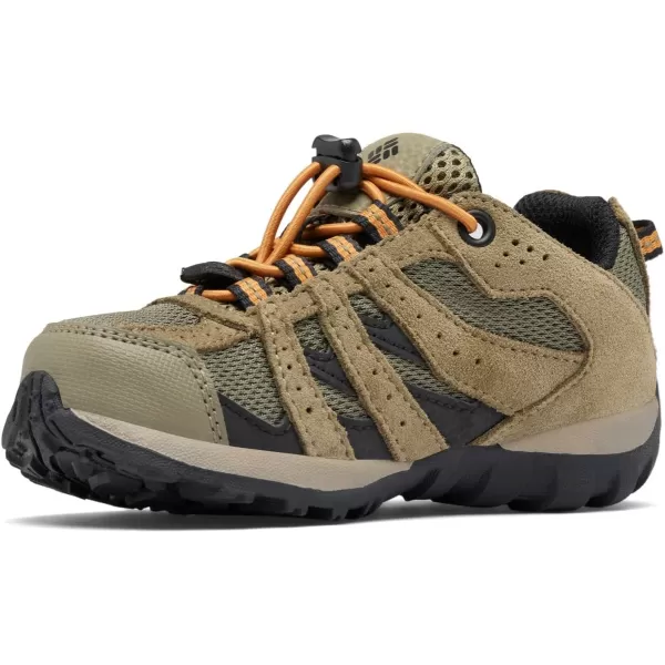 Columbia UnisexChild Redmond Waterproof Hiking Shoe2024 Stone GreenCanyon Sun