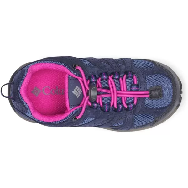 Columbia UnisexChild Redmond Waterproof Hiking ShoeBluebell  Pink Ice