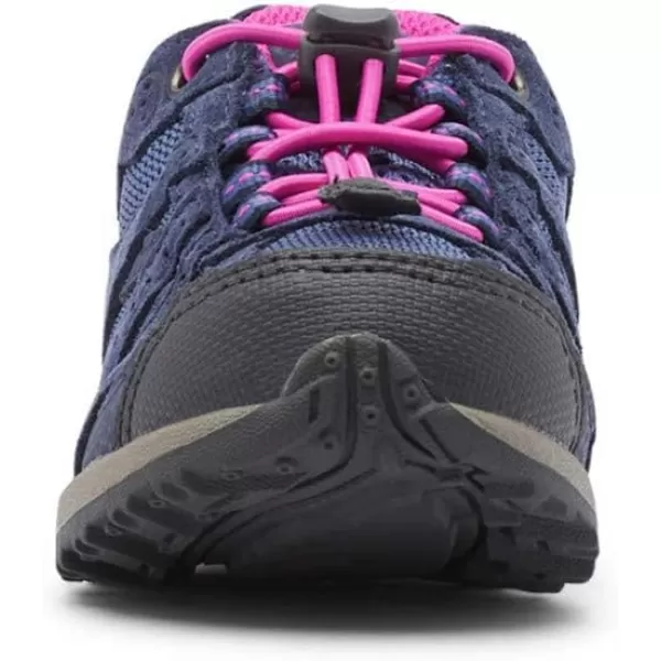 Columbia UnisexChild Redmond Waterproof Hiking ShoeBluebell  Pink Ice