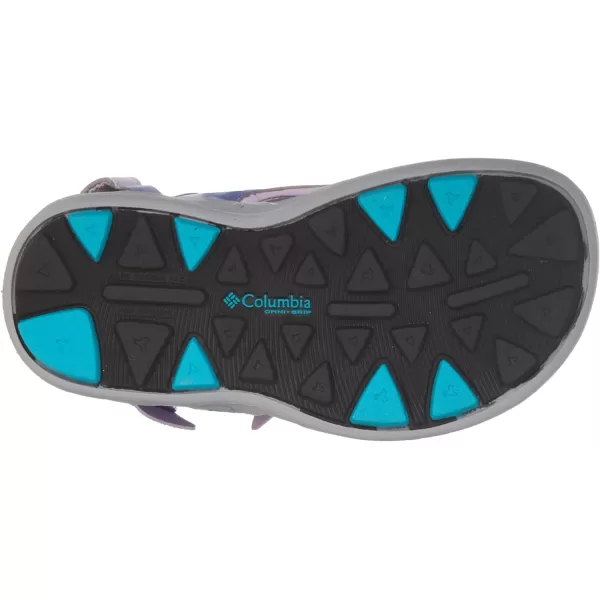 Columbia UnisexChild Techsun 3 Strap Sandal SportMorning MistGeyser