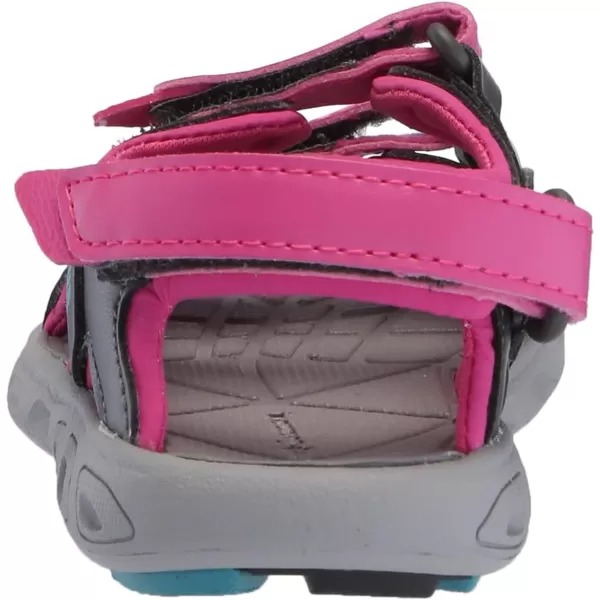 Columbia UnisexChild Techsun 3 Strap Sandal SportPink IcePacific Rim