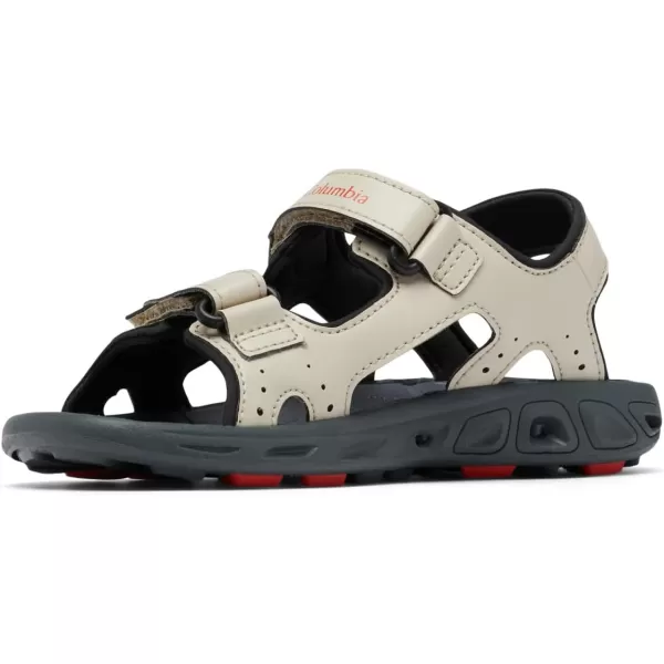 Columbia UnisexChild Techsun Vent Sandal SportAncient FossilBlack