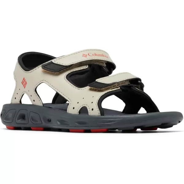 Columbia UnisexChild Techsun Vent Sandal SportAncient FossilBlack