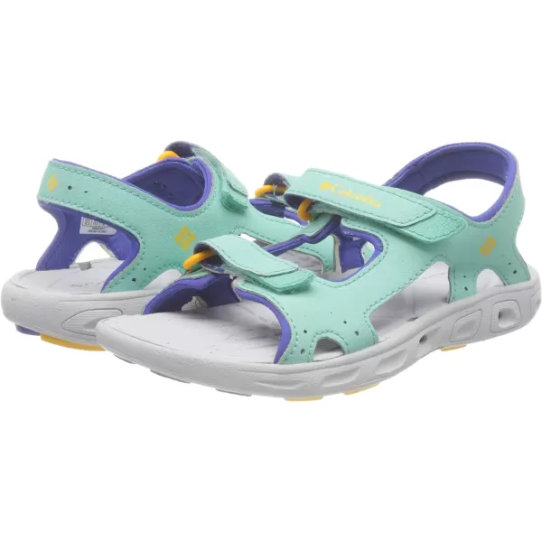 Columbia UnisexChild Techsun Vent Sandal SportAquariumBright Marigold