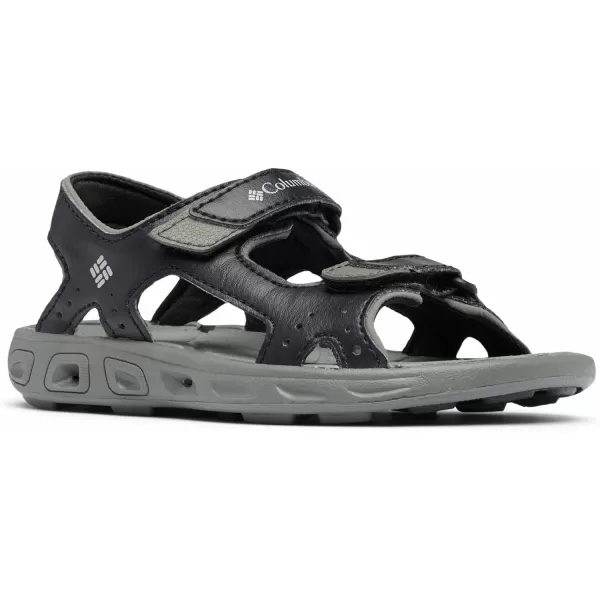 Columbia UnisexChild Techsun Vent Sandal SportBlackColumbia Grey