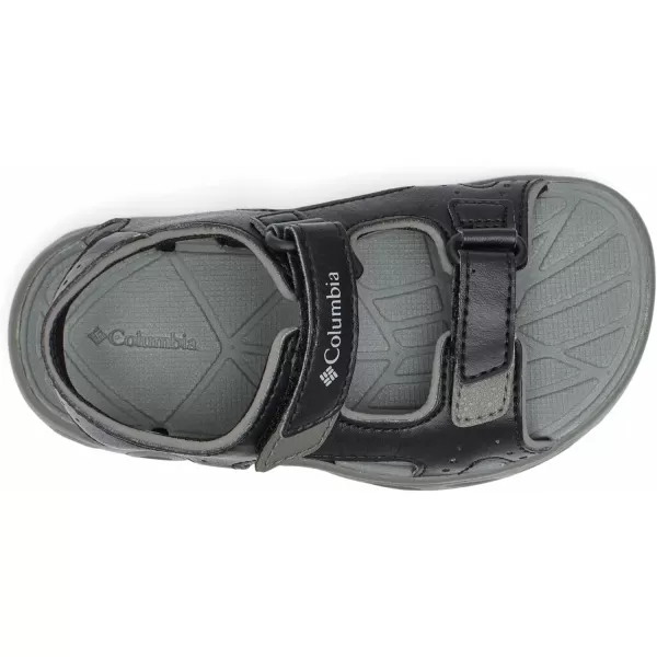 Columbia UnisexChild Techsun Vent Sandal SportBlackColumbia Grey