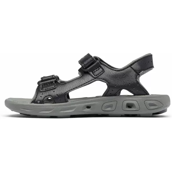 Columbia UnisexChild Techsun Vent Sandal SportBlackColumbia Grey