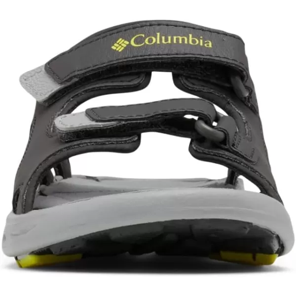 Columbia UnisexChild Techsun Vent Sandal SportDark GreyWarning Yellow