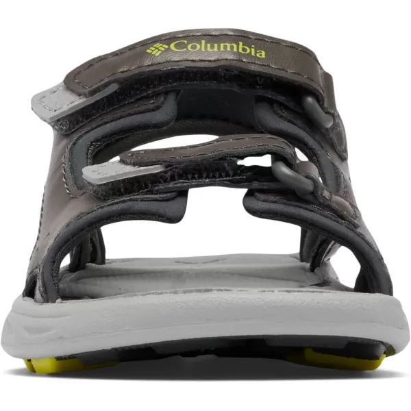 Columbia UnisexChild Techsun Vent Sandal SportDark GreyWarning Yellow