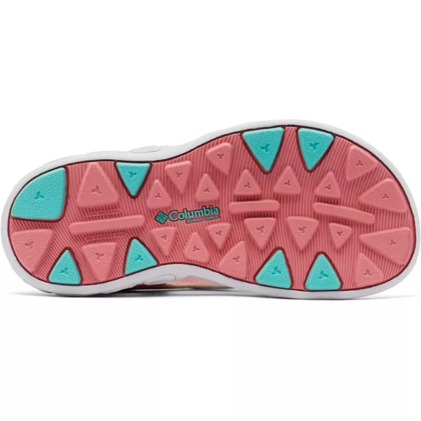 Columbia UnisexChild Techsun Vent Sandal SportWild SalmonDolphin