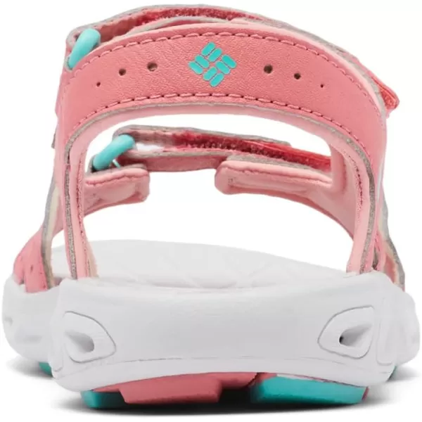 Columbia UnisexChild Techsun Vent Sandal SportWild SalmonDolphin