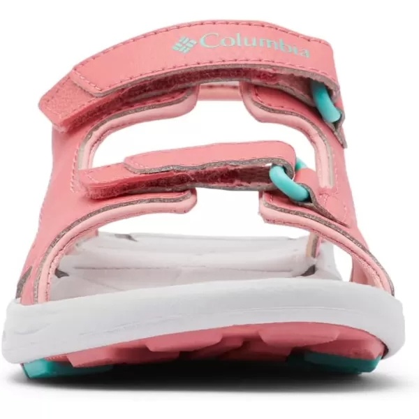 Columbia UnisexChild Techsun Vent Sandal SportWild SalmonDolphin