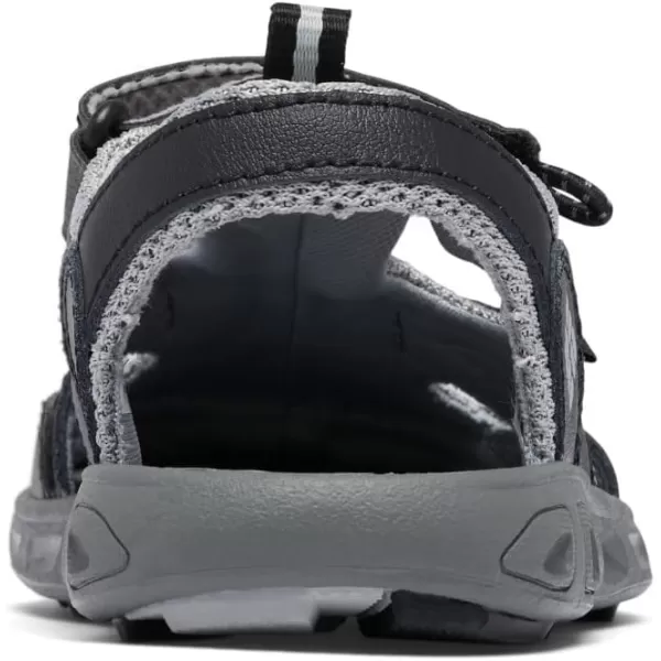 Columbia UnisexChild Techsun Wave Sport SandalBlackSteam