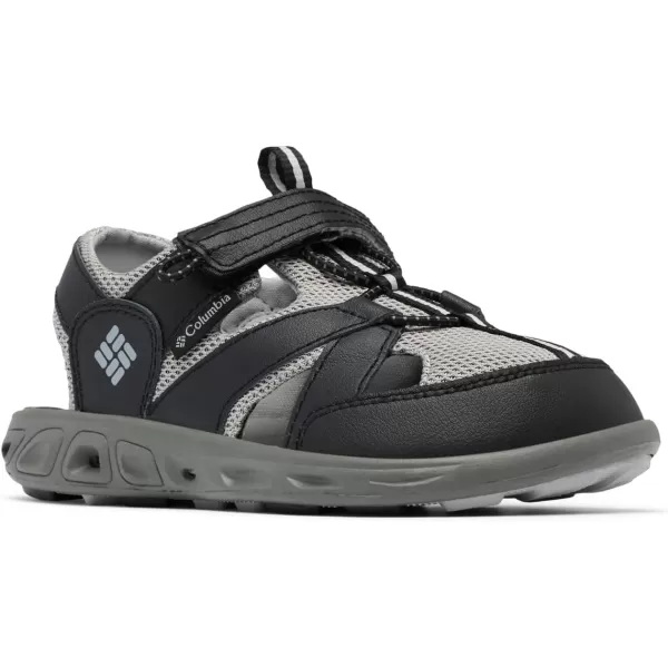 Columbia UnisexChild Techsun Wave Sport SandalBlackSteam