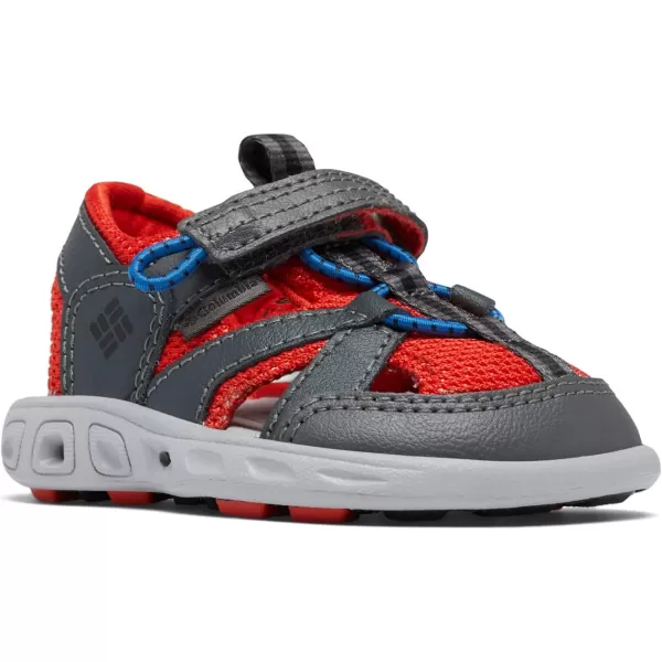 Columbia UnisexChild Techsun Wave Sport SandalDark GreySpicy