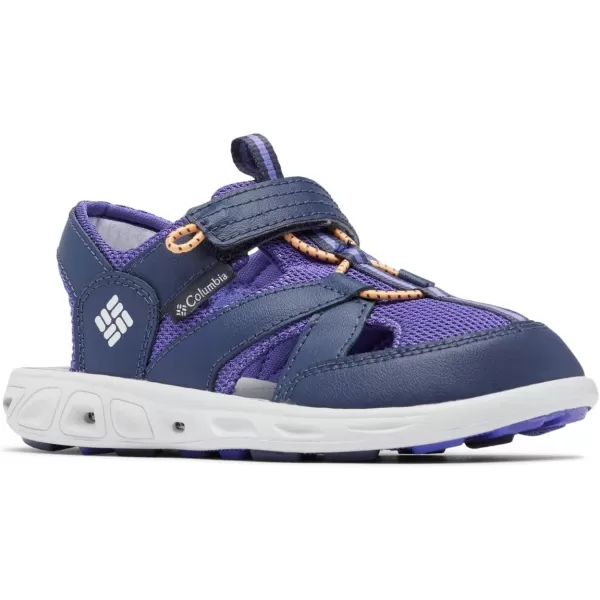 Columbia UnisexChild Techsun Wave Sport SandalNocturnalPurple Lotus