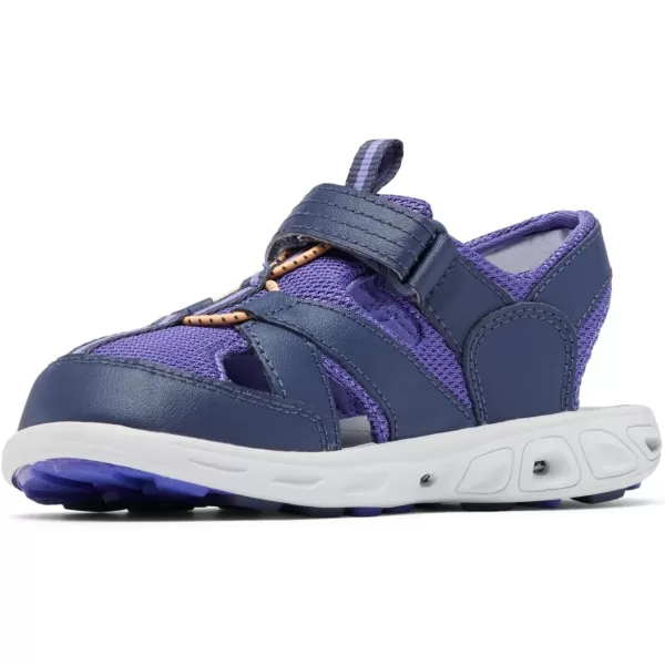 Columbia UnisexChild Techsun Wave Sport SandalNocturnalPurple Lotus