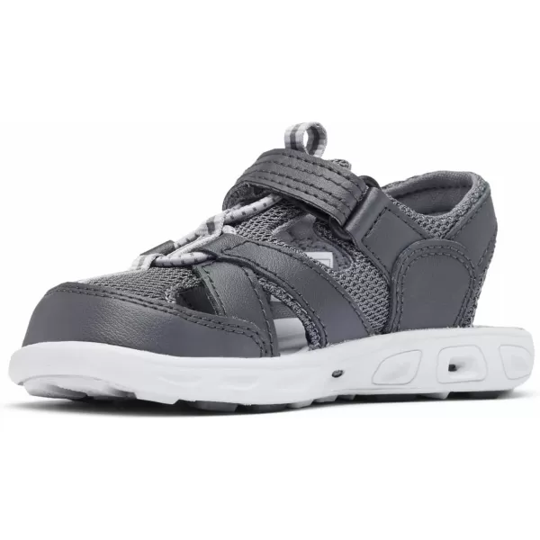 Columbia UnisexChild Techsun Wave Sport SandalShark Grey Ice