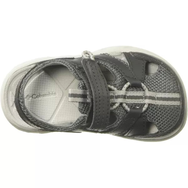 Columbia UnisexChild Techsun Wave Sport SandalShark Grey Ice