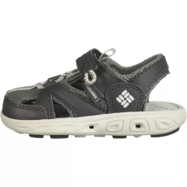 Columbia UnisexChild Techsun Wave Sport SandalShark Grey Ice