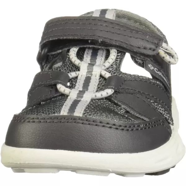 Columbia UnisexChild Techsun Wave Sport SandalShark Grey Ice