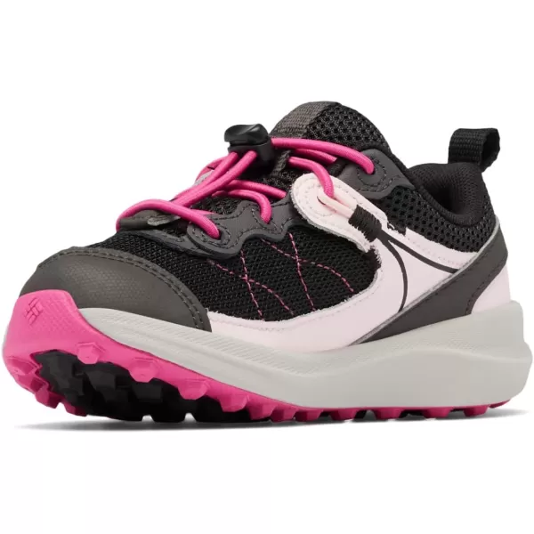 Columbia UnisexChild Trailstorm Hiking ShoeBlackPink Ice