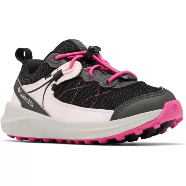 Columbia UnisexChild Trailstorm Hiking ShoeBlackPink Ice