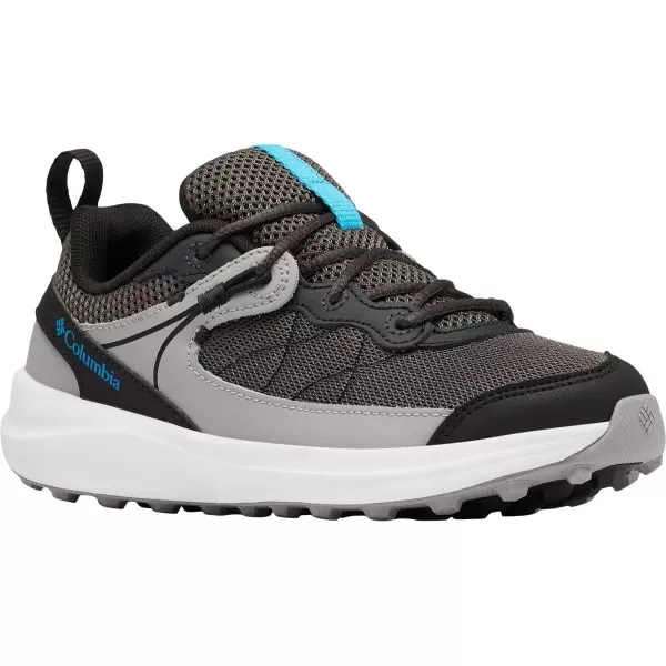 Columbia UnisexChild Trailstorm Hiking ShoeDark GreyOcean Blue