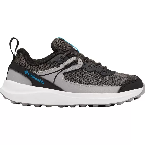 Columbia UnisexChild Trailstorm Hiking ShoeDark GreyOcean Blue